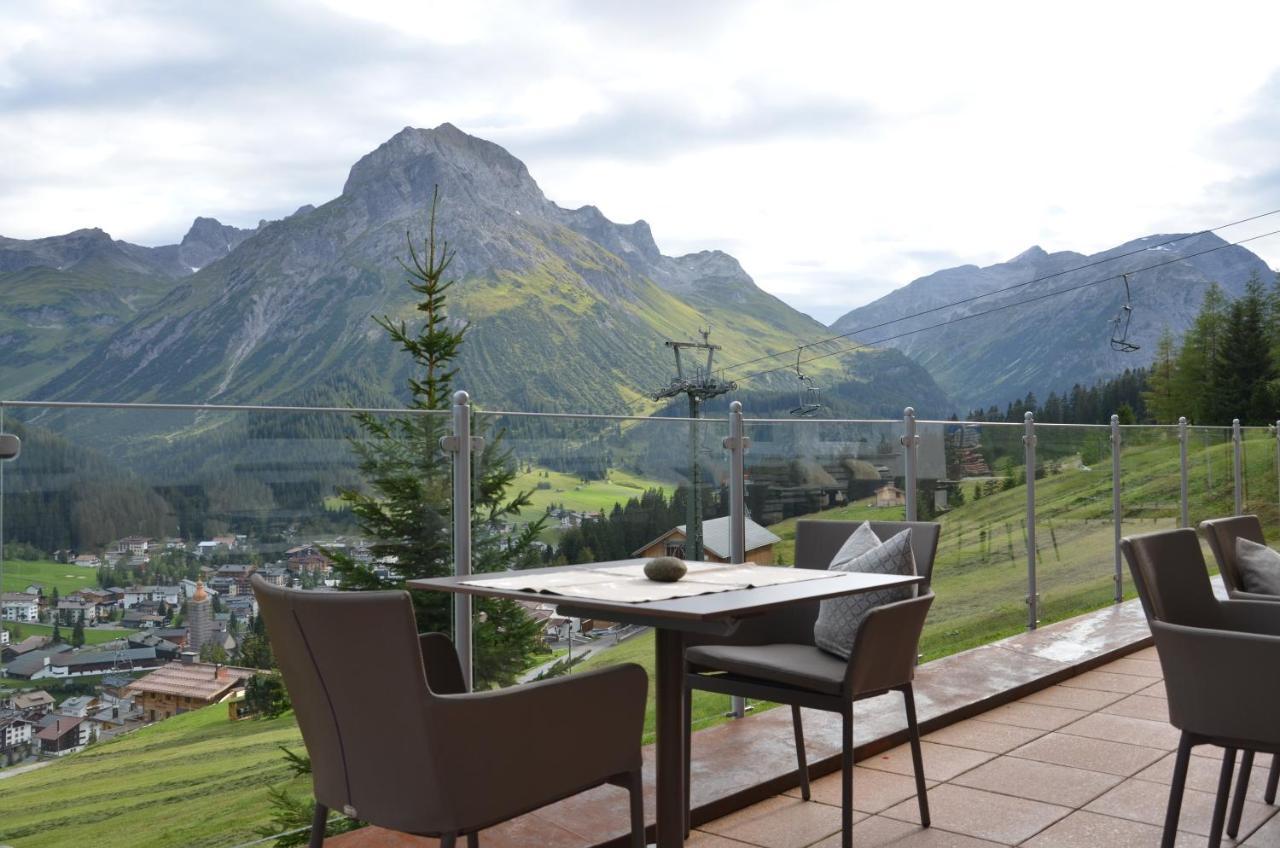 Hotel Restaurant Formarin Oberlech Buitenkant foto