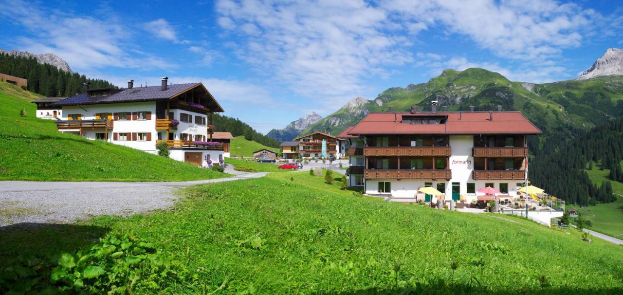 Hotel Restaurant Formarin Oberlech Buitenkant foto