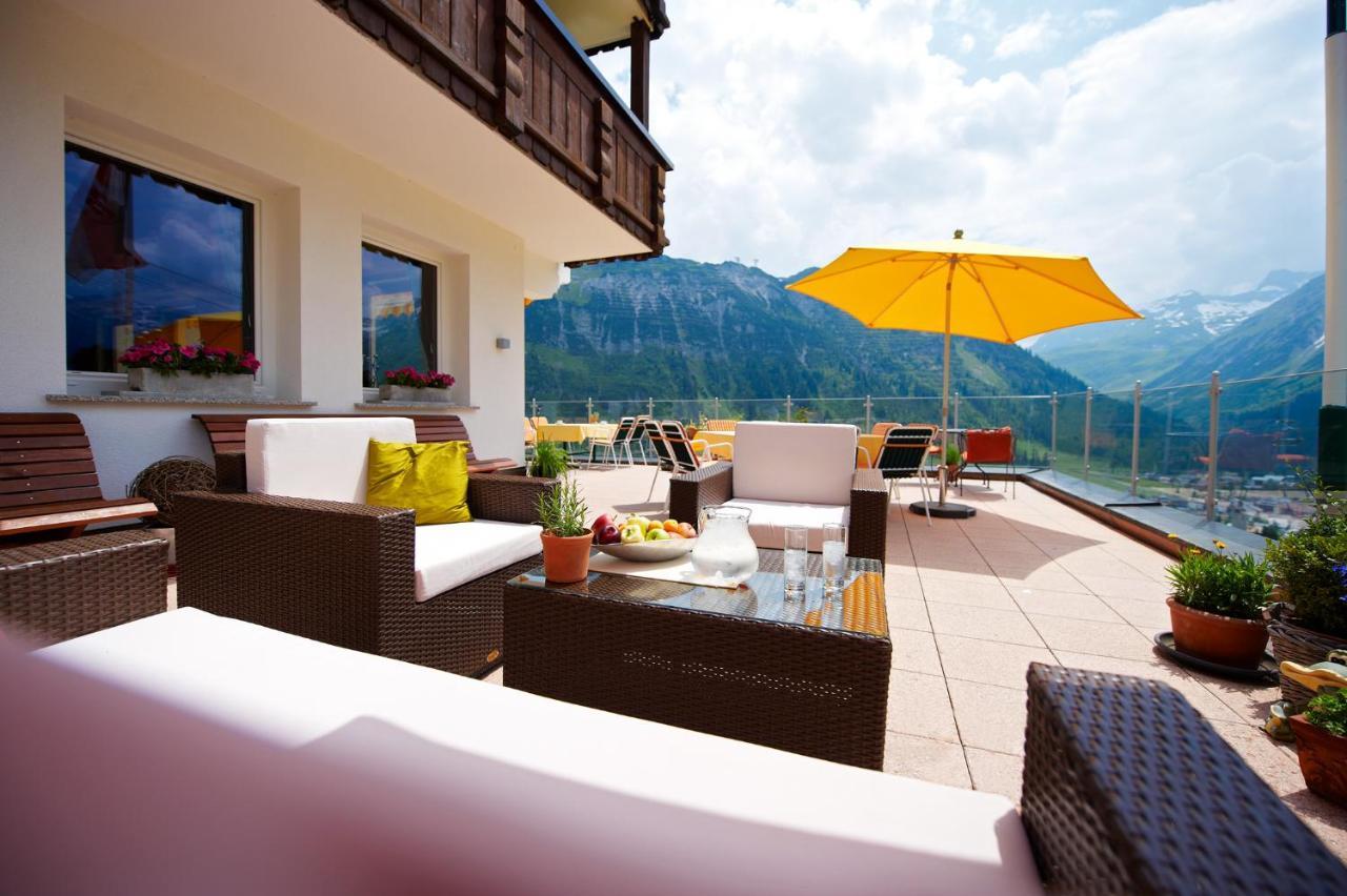 Hotel Restaurant Formarin Oberlech Buitenkant foto
