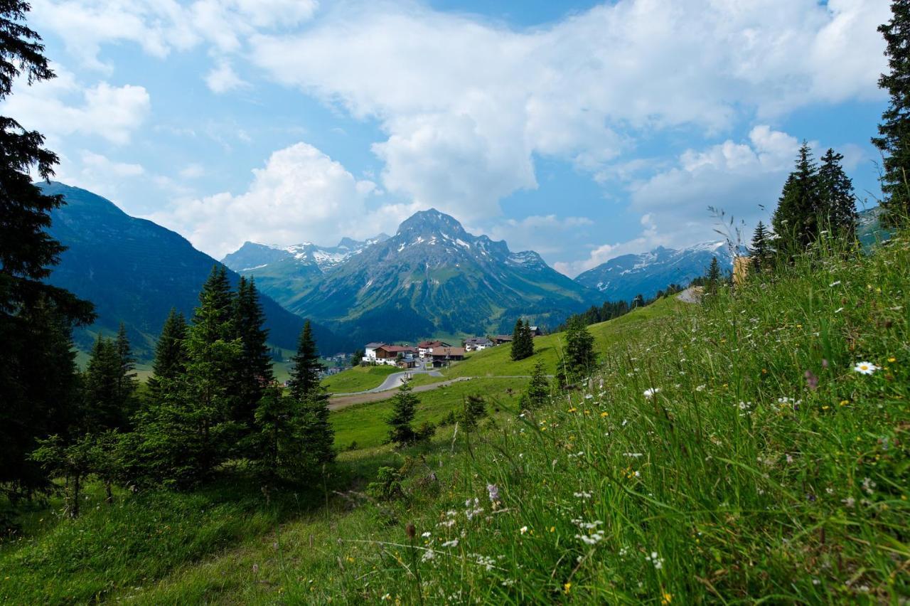 Hotel Restaurant Formarin Oberlech Buitenkant foto